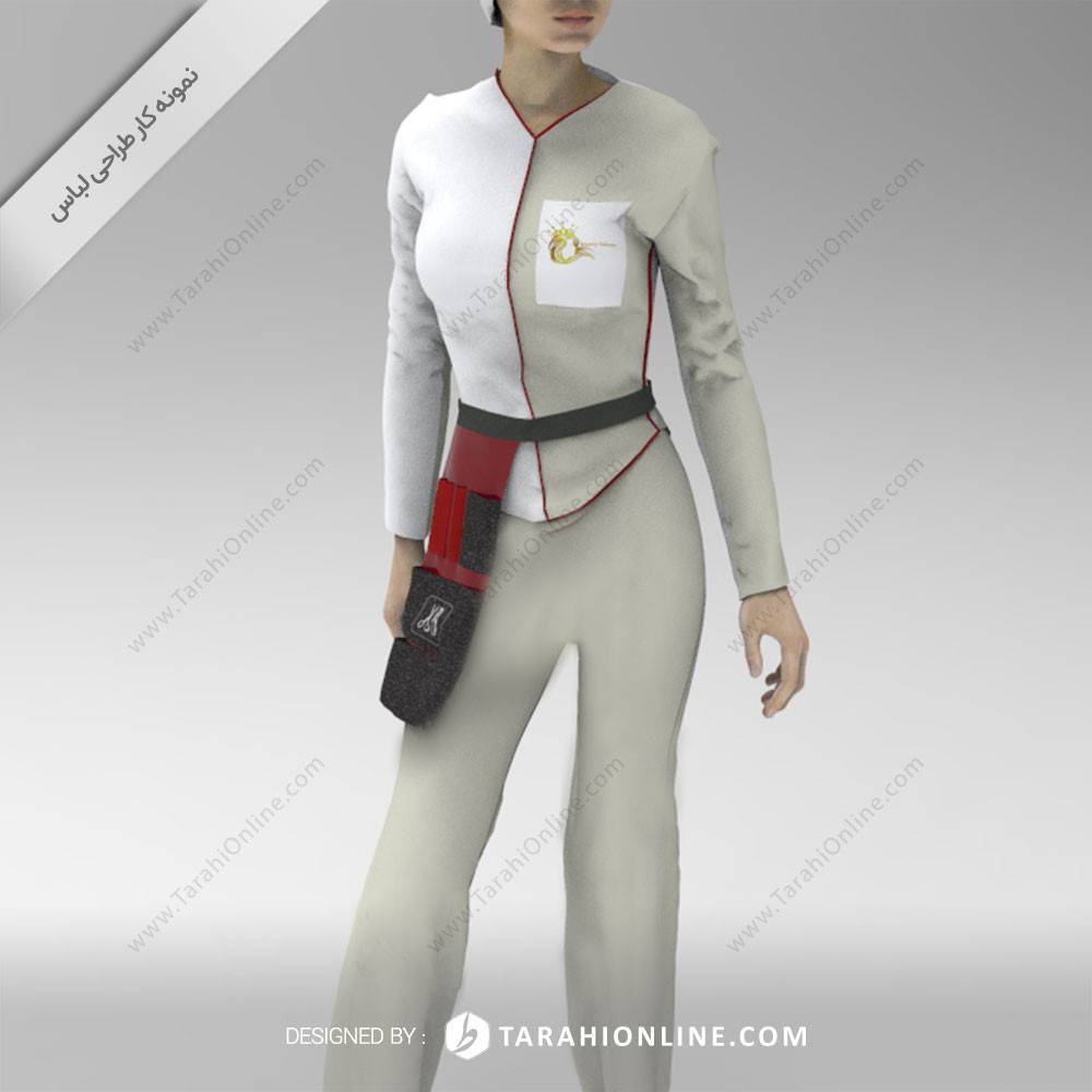 طراحی لباس کار برای آرایشگر 2